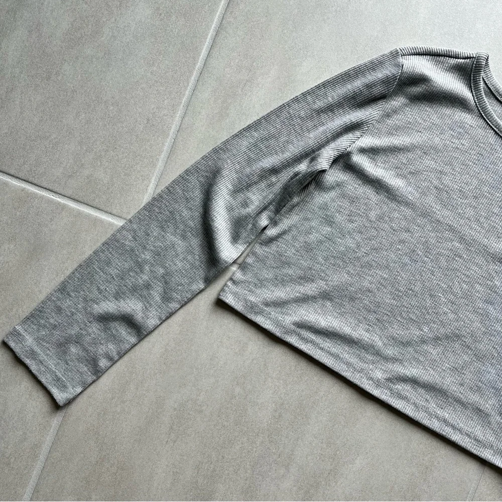 GAP Kids Gray Pajama Crop Top